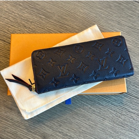 Louis Vuitton Clémence Wallet - Navy/Red - Picture 13 of 13